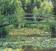 Claude Monet Le Pont japonais et L-Etang des Nympheas,Giverny oil